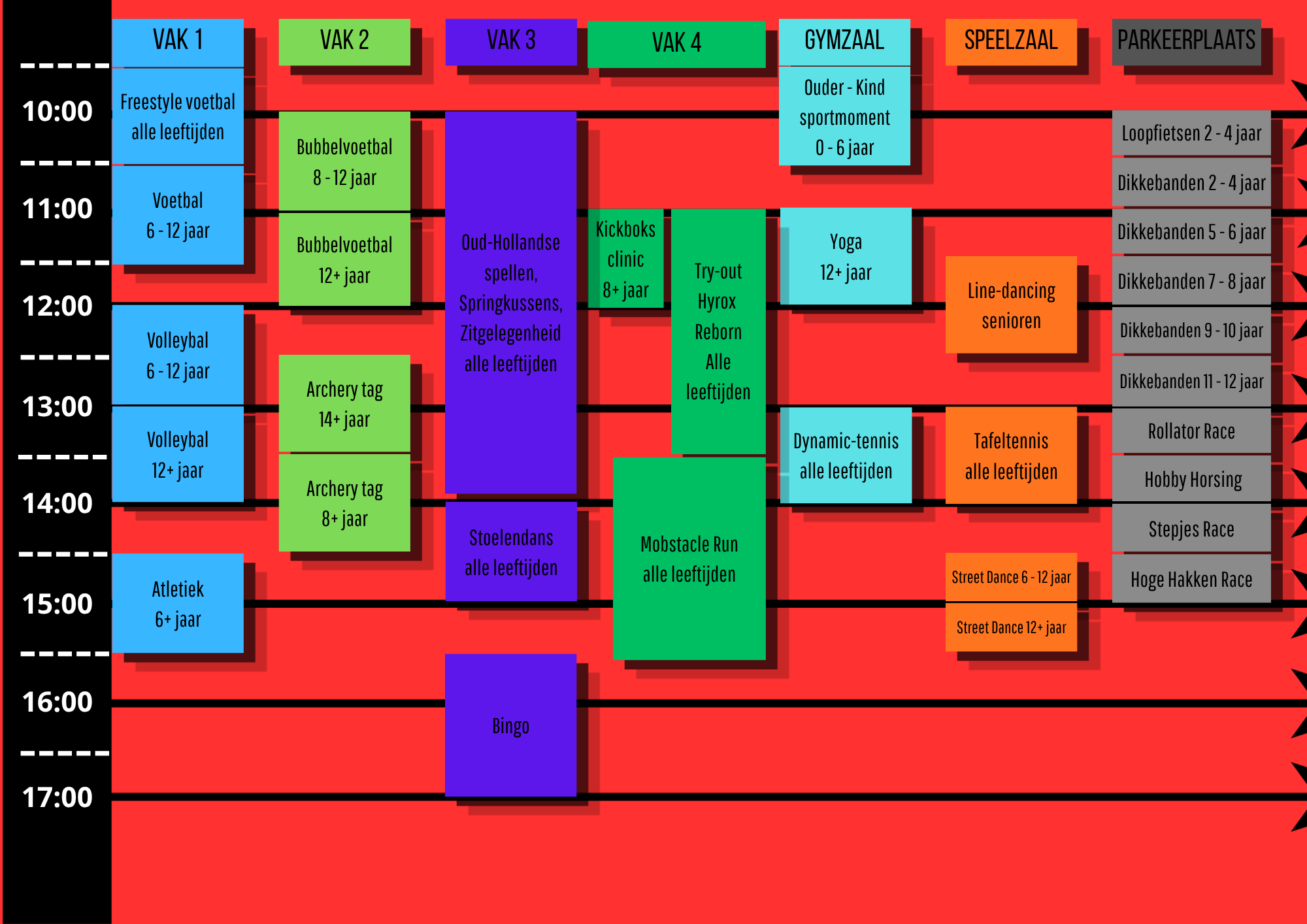 Tijd schema